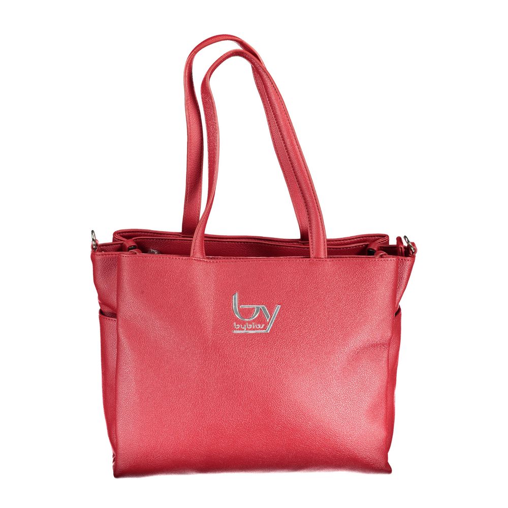 BYBLOS Rosso Polyurethane Women Handbag