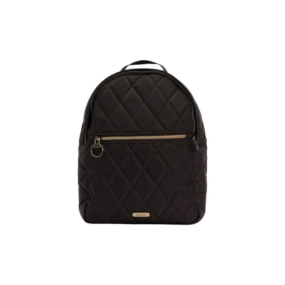 Barbour Green Polyamide The Barbour Quilted Backpack
