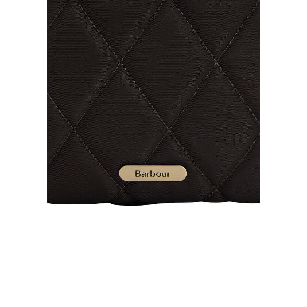 Barbour Green Polyamide The Barbour Quilted Backpack