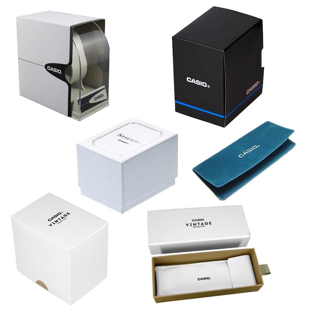 CASIO COLLECTION Mod. MULTIFUNCTION CALENDAR - BLACK & BLUE