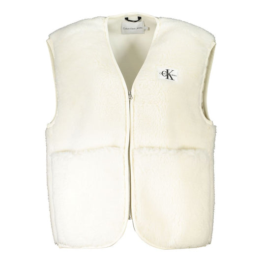 Calvin Klein Bianco Polyester Women's Vest