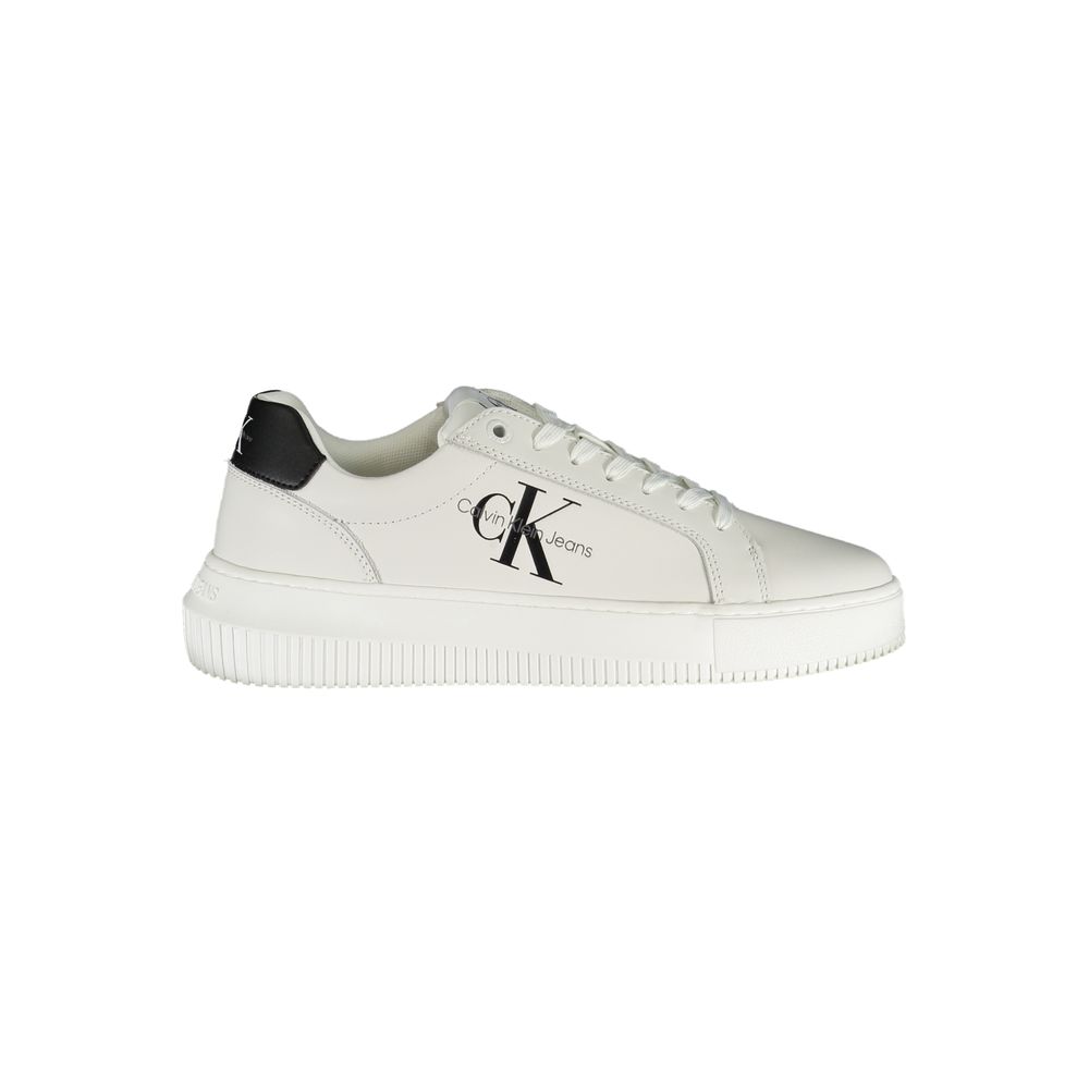 Calvin Klein White Leather Women Sneaker Calvin Klein