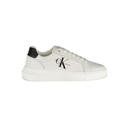 Calvin Klein White Leather Women Sneaker Calvin Klein