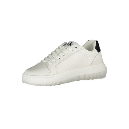 Calvin Klein White Leather Women Sneaker Calvin Klein