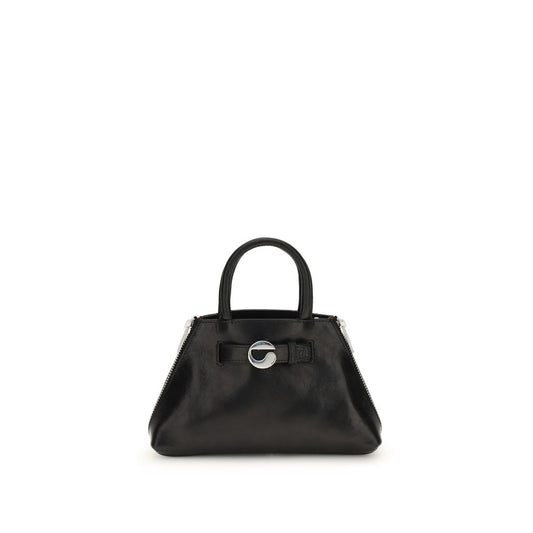 Coperni Black Calf Leather Bos Taurus Shoulder Bag Coperni