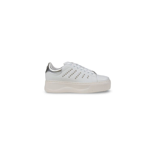 Cult White Leather Low Top Sneakers Cult