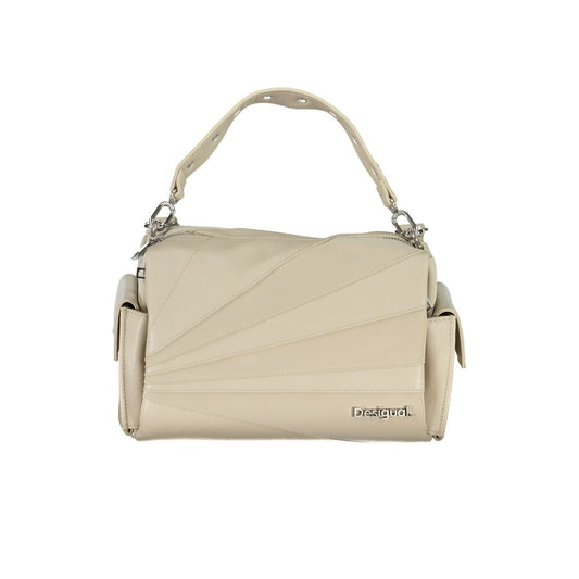 Desigual Beige Polyurethane Women Handbag