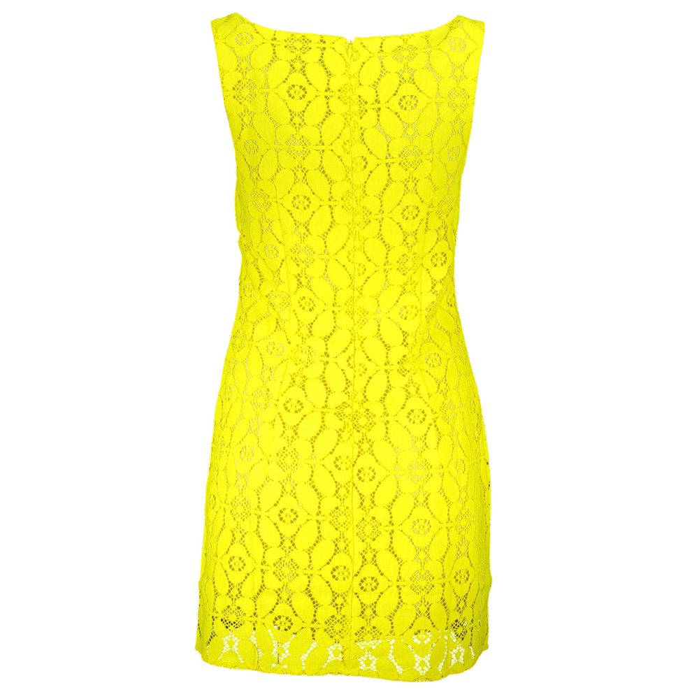Desigual Yellow Polyester Women Dress Desigual