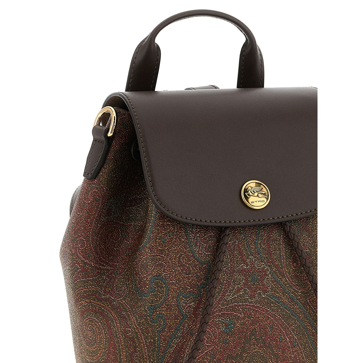 Etro Multicolor Cotton Backpack
