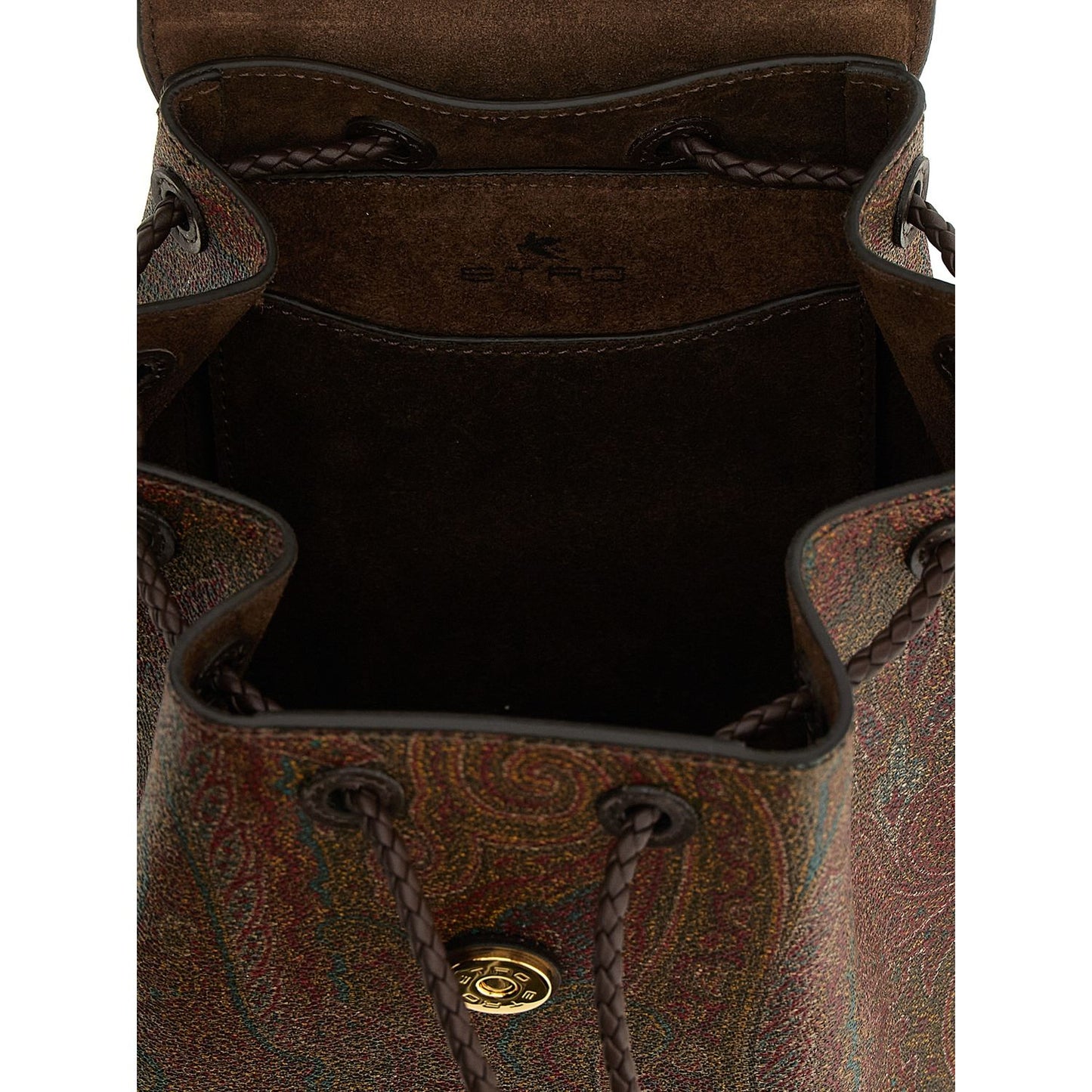 Etro Multicolor Cotton Backpack