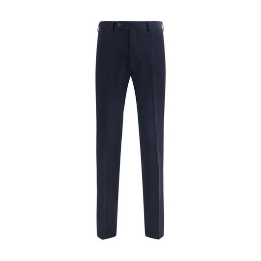 Germano Blue Cotton Chino Pants Germano