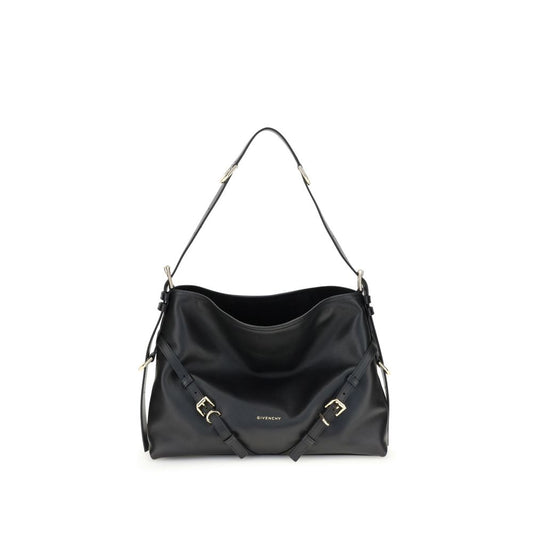 Givenchy Black Calf Leather Bos Taurus Shoulder Bag Givenchy