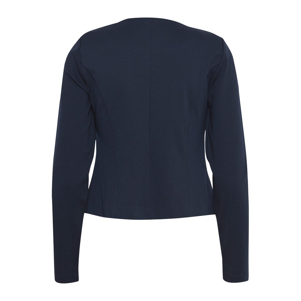 ICHI Blue Polyester Blazer ICHI