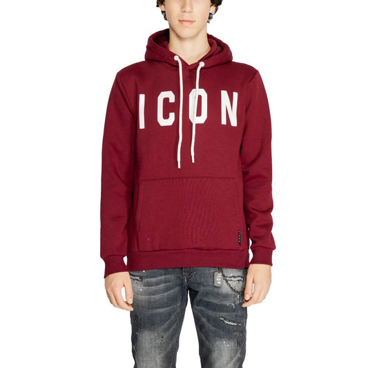 Icon Bordeaux Cotton Hoodie Icon