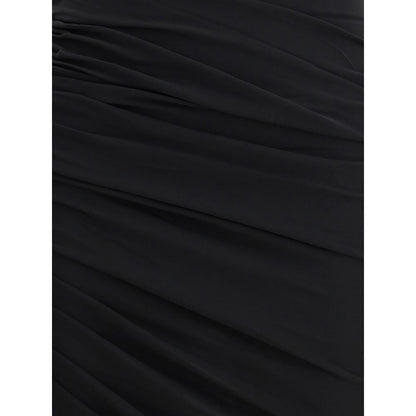 Jacquemus Black Acetate Casual Dress Jacquemus