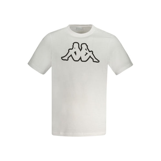 Kappa Bianco Cotton Men T-Shirt