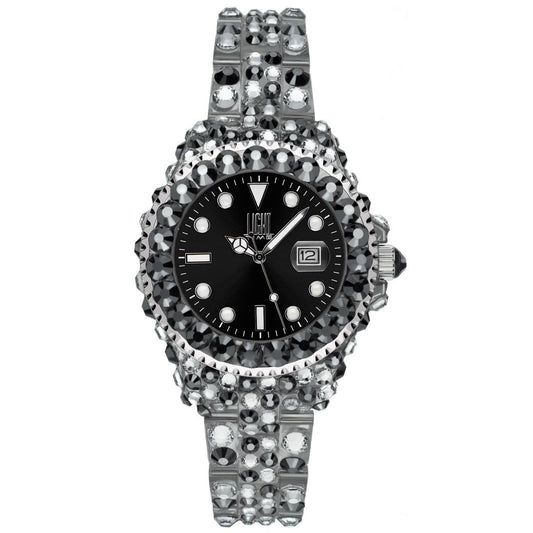 LIGHT TIME Mod. MEDITERRANEO - Full Strass / Black