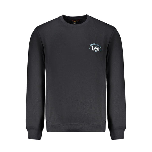 Lee Black Cotton Men's Sweatshirt