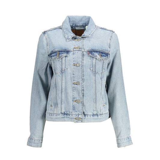 Levi's Azzurro Cotton Women Jacket Levi's