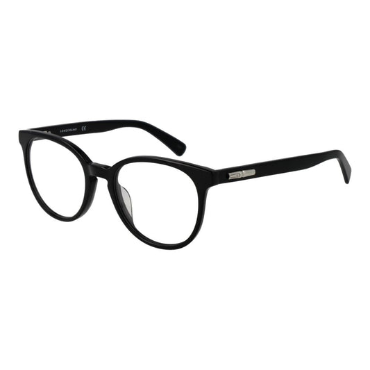 Longchamp Black Cellulose Acetate Glasses (Frames) Longchamp