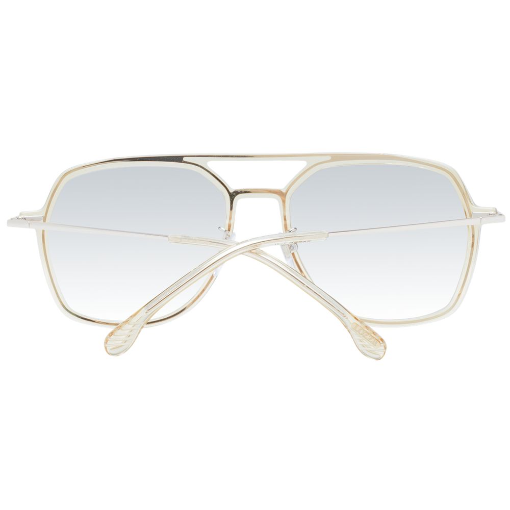 Lozza Beige Acetate & Plastic Sunglasses Lozza