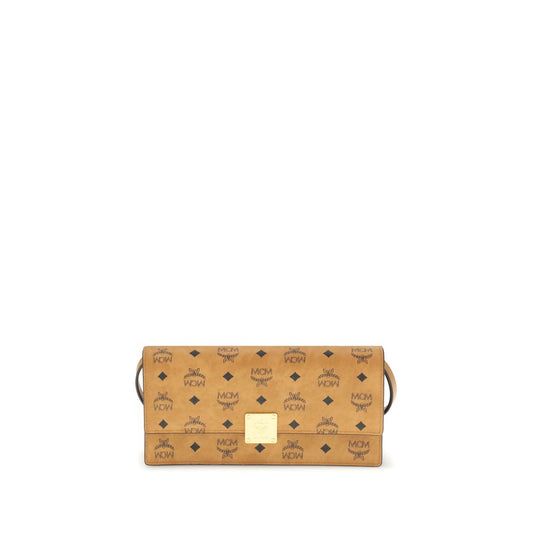 MCM Beige Fabric Wallet MCM