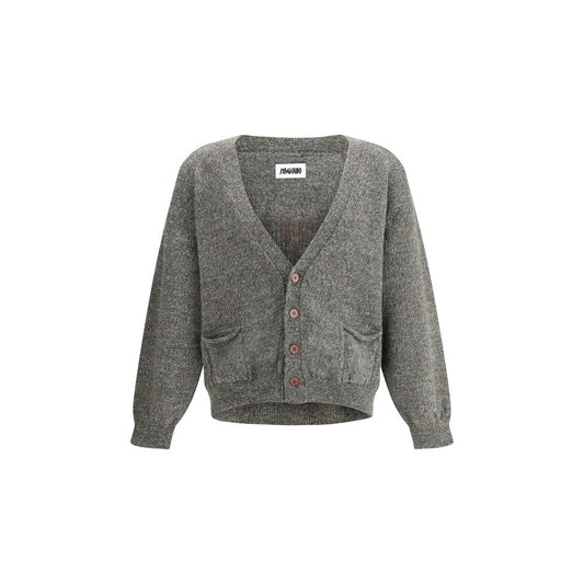 Magliano Gray Wool Cardigan Magliano