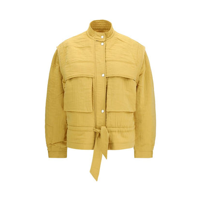 Marant Etoile Bicolor Modal Full-Length Jacket