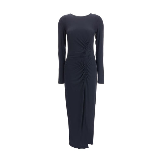 Marant Etoile Black Modal Casual Dress Marant Etoile