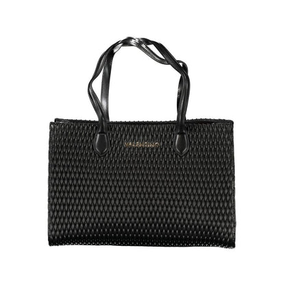 Mario Valentino Black Polyurethane Women Shoulder Bag