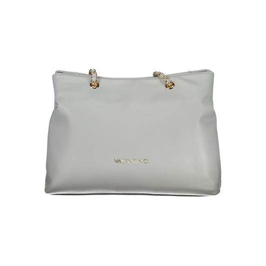 Mario Valentino Grigio Polyurethane Women Shoulder Bag