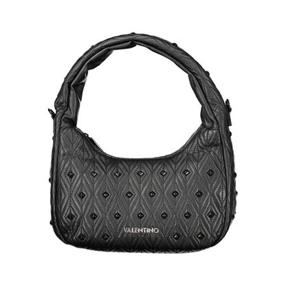 Mario Valentino Nero Polyurethane Women Shoulder Bag