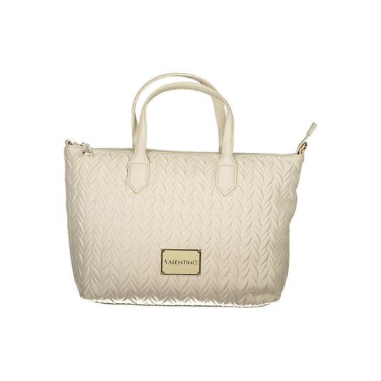 Mario Valentino White Polyurethane Women Handbag