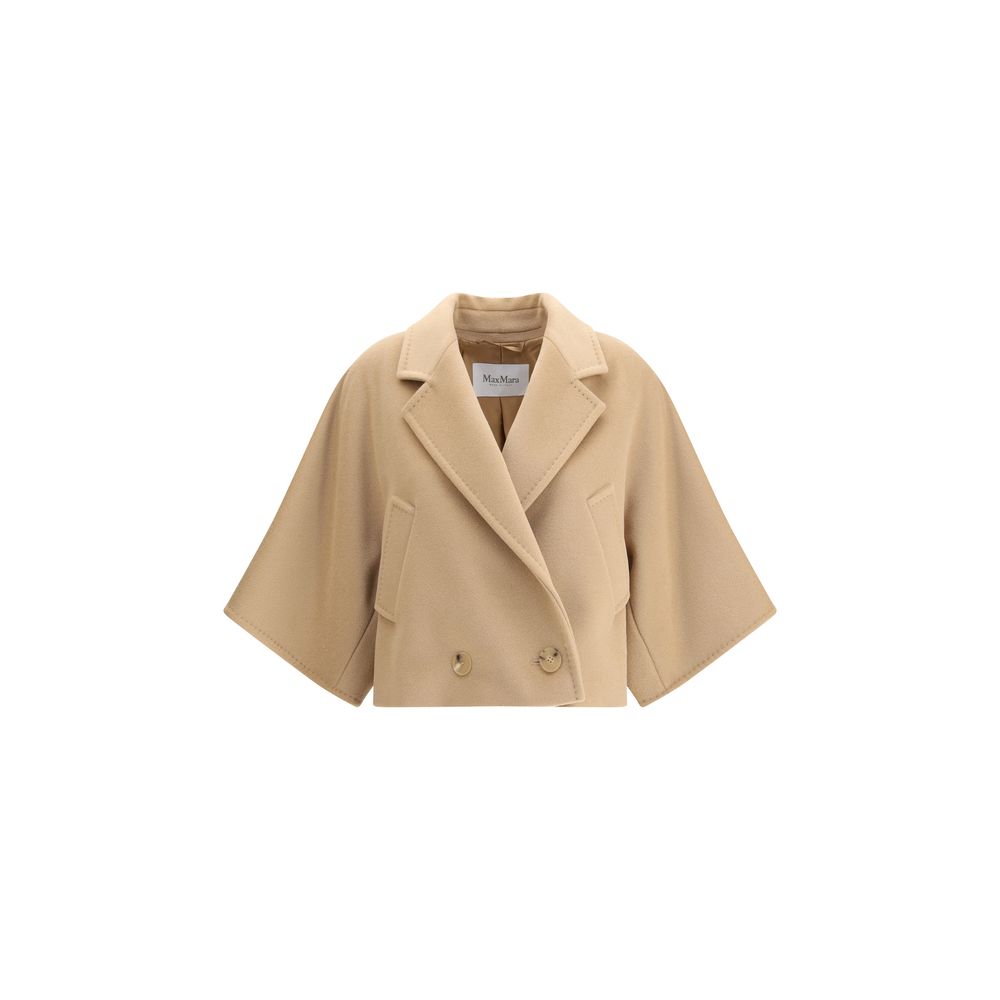 Max Mara Beige Wool Coat Max Mara