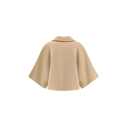 Max Mara Beige Wool Coat Max Mara
