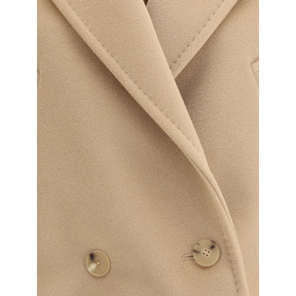 Max Mara Beige Wool Coat Max Mara