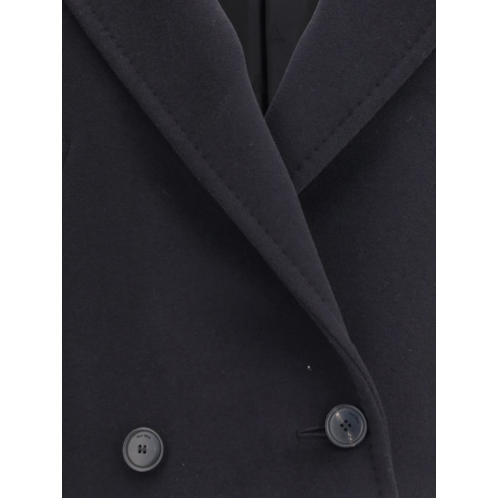 Max Mara Black Wool Coat Max Mara