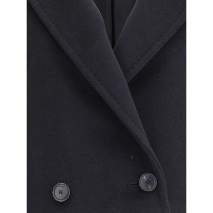 Max Mara Black Wool Coat Max Mara