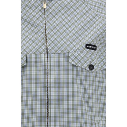 Miu Miu Multicolor Polyamide Shell Jacket
