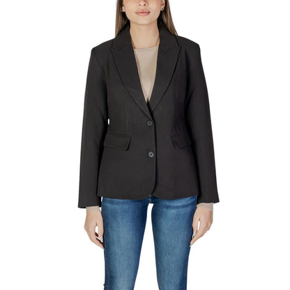 Only Black Recycled Polyester Blazer Only