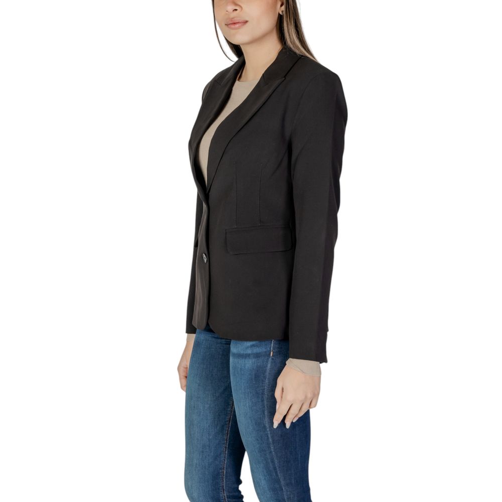 Only Black Recycled Polyester Blazer Only