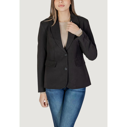 Only Black Recycled Polyester Blazer Only