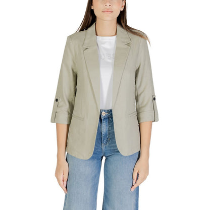 Only Green Linen Blazer