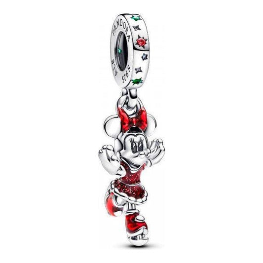 PANDORA CHARMS DISNEY COLLECTION Mod. MINNIE MOUSE ICE SKATING DANGLE PANDORA