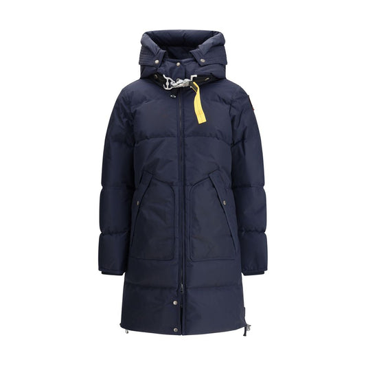 Parajumpers Blue Nylon Full-Length Jacket Parajumpers
