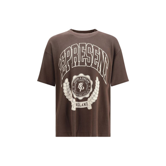 Represent Brown Cotton T-Shirt Represent