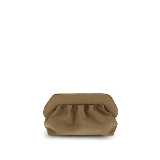 THEMOIRè Beige Other Fibres Clutch Bag THEMOIRè