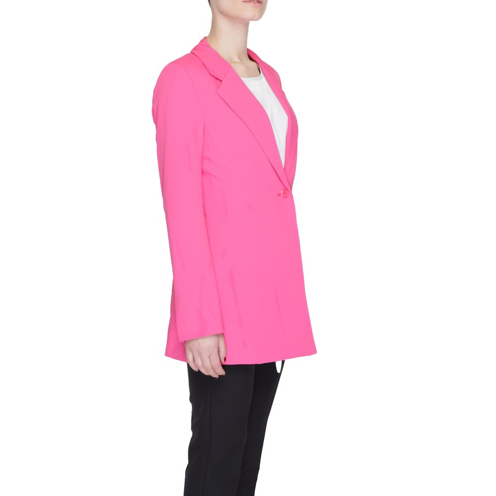 Vero Moda Pink Polyester Blazer Vero Moda
