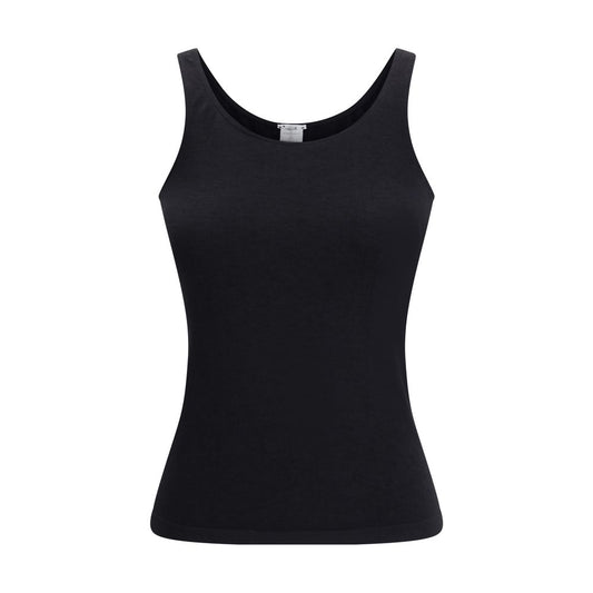 Wolford Black Cotton Top Wolford