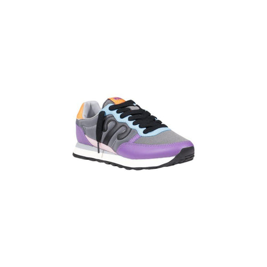 Wushu Purple Suede Leather Sneaker WU-15723200151-EU38/US8